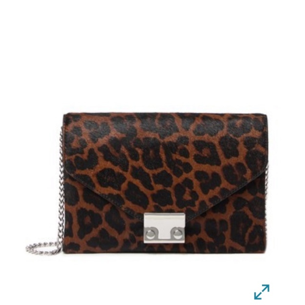 Loeffler Randall Calf Hair Crossbody bag